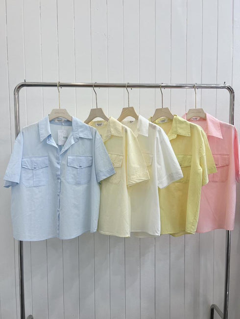 Wanwan Clothing Half Sleeves Summer Shirts